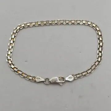 실버 925 팔찌 롤 체인 이탈리아제