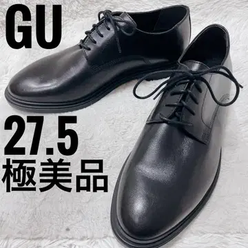 지유 리얼 가죽 더비 슈즈 비즈니스 슈즈 블랙 남성용