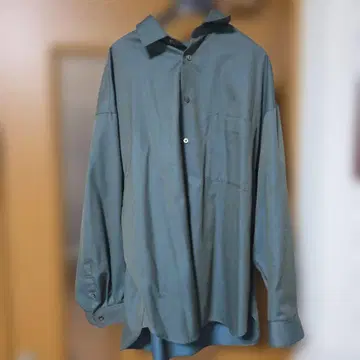 MAISON SPECIAL 그린 긴팔 셔츠