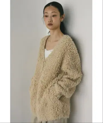 며칠간 한정 가격 믹스 루프 니트 가디건 스타일 미키서