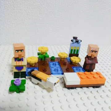 레고 정품 마인크래프트 Minecraft 미니 피규어 플레이트 블록