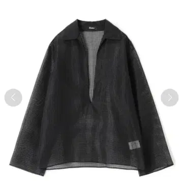 Edition 코튼 폴리에스테르 도비 체크 셔츠