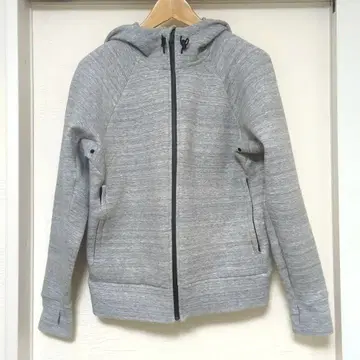 무인양품 풀 집업 후드 부착 후드티