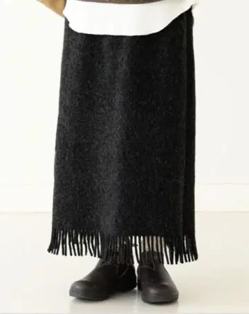 새상품급*BEAMS BOY*프린지 스커트