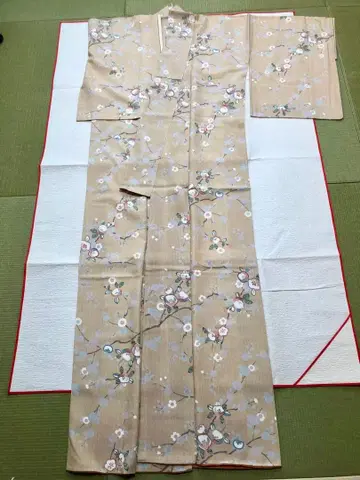 순수 실크 코몬 기모노