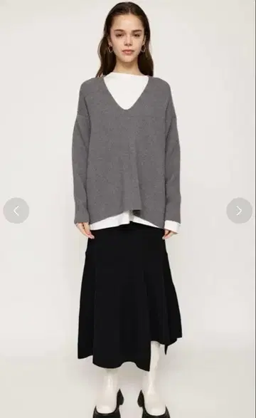 SLY 블로킹 컬러 HG 스커트