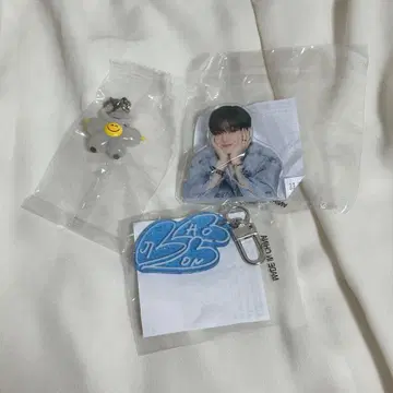 TREASURE 지훈 캡슐 토이 클립 하트 키링 세트