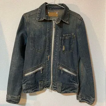 월드 보이콧 다크 블루 데님 자켓 G 블루종