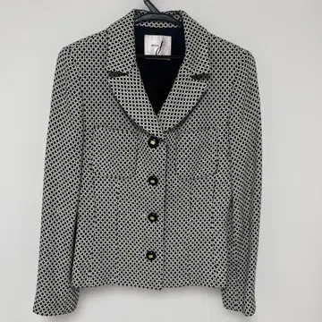 miss f 테일러드 자켓 도트 무늬
