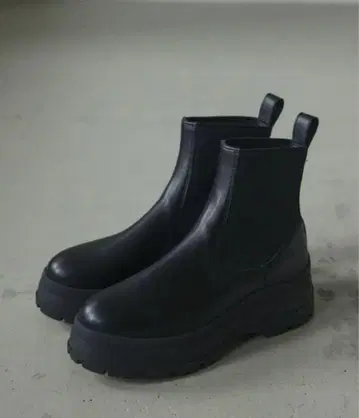 Black by moussy 사이드 고어 부츠 사이즈 37