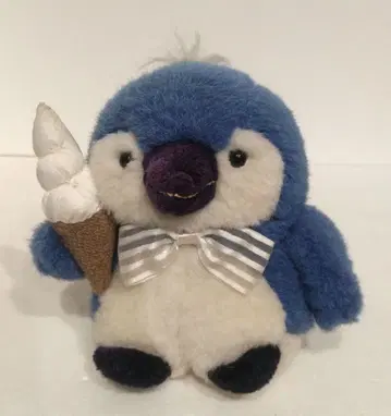 세키구치 펭귄 펭귄 소프트 봉제 인형 레트로