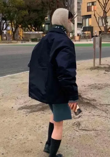 H BEAUTY&YOUTH 나일론 자켓