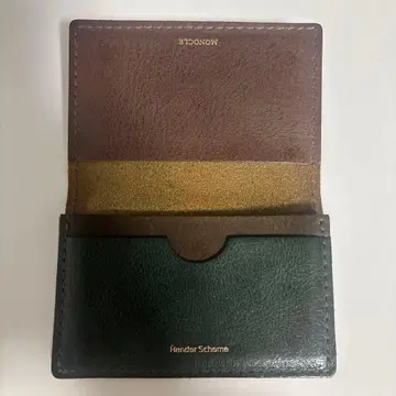Hender Scheme x MONOCLE 카드 케이스