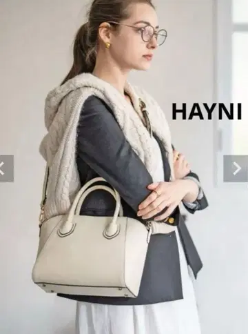 [ 새상품급 ] HAYNI 시에나 가죽 핸드백 숄더백