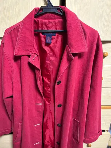 (레어) 빨간색 코트 구제 의류