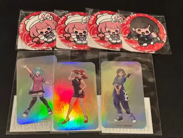 스트그라페스 구급대 BOX 가챠 캔뱃지 스티커 모음