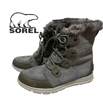 SOREL 익스플로러 조안 그레이 24.5cm
