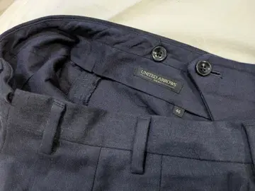 유나이티드 애로우즈 네이비 울 슬랙스