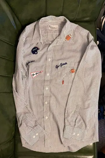 Mili designs 스트라이프 긴팔 셔츠 L 사이즈