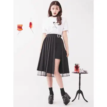 EATME (이토미) 플리츠 랩스커트