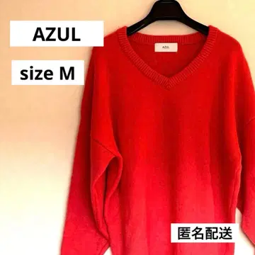 [ 새상품급 즉시 배송 ] AZUL 아줄 니트 스웨터 상의 사이즈 M