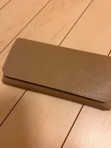 TOPKAPI 베이지 장지갑 바이컬러