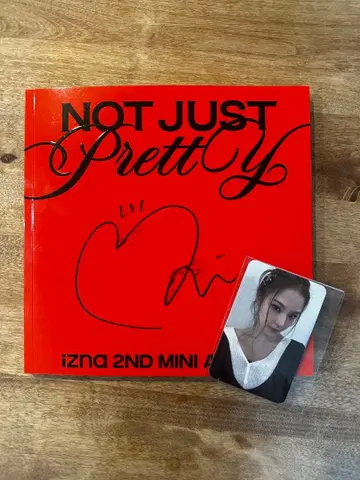 izna not just pretty 사인 포함 앨범 마이