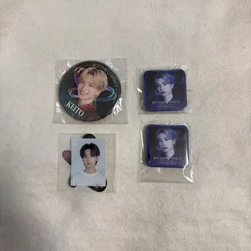 기무라 케이토 스티커 캔뱃지 세트