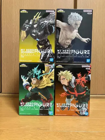 나의 히어로 아카데미아 피규어 GIGO 한정판 4개 세트