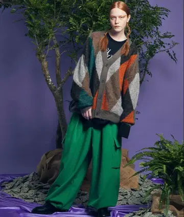 모헤어 니트 가디건 MAISON SPECIAL