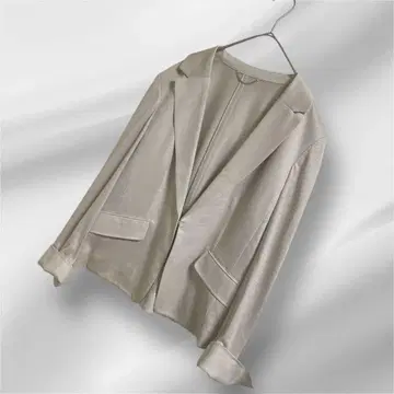 빅 사이즈! 택 포함 새상품 23구 자켓/뉴앙스 베이지 46