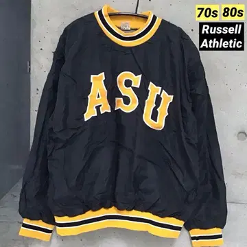 70s 80s 러셀 애슬레틱 칼리지 나일론 탑