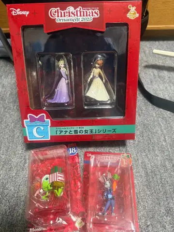 Disney 겨울왕국 크리스마스 오너먼트 세트 플러스 2체