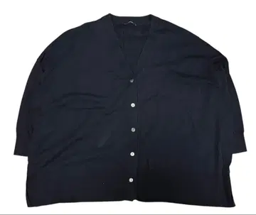 JOURNAL STANDARD 블랙 드레이프 슬릿 가디건