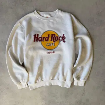 90s USA제 HardRockCAFE 빈티지 맨투맨 S 사이즈