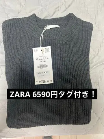 ZARA 니트 스웨터 XL 사이즈 택 포함 미사용 새상품