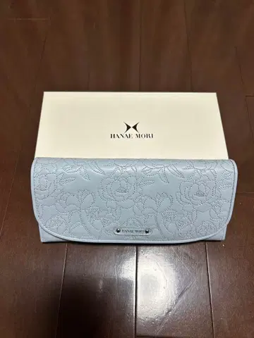 HANAe MORI 장지갑 라이트 블루