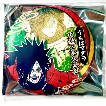 NARUTO 중국 상하이 점프샵 캔뱃지 우치하 마다라 N05