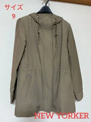 후드 부착 코트 뉴요커