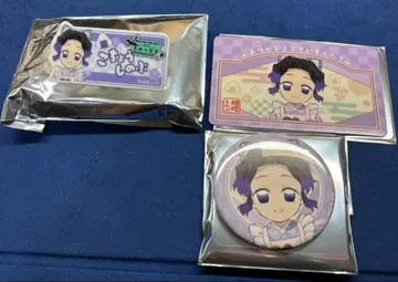 귀멸의 칼날 키메츠 식당 명찰 캔뱃지 샵풍 카드 코쵸우 시노부