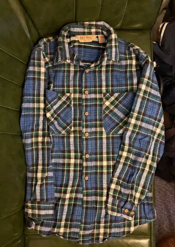 구제 의류 BIG MAC 플란넬 셔츠