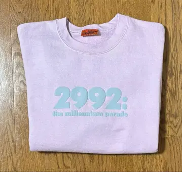 millennium parade 크루넥 맨투맨 라벤더 2992