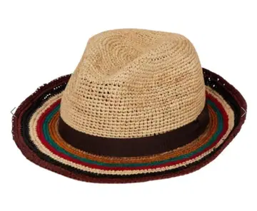 폴 스미스 'Signature Stripe' 스트로우 햇