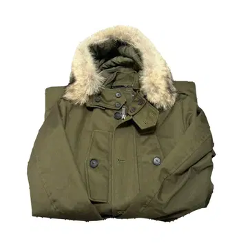 MICHAEL KORS 그린 다운 코트