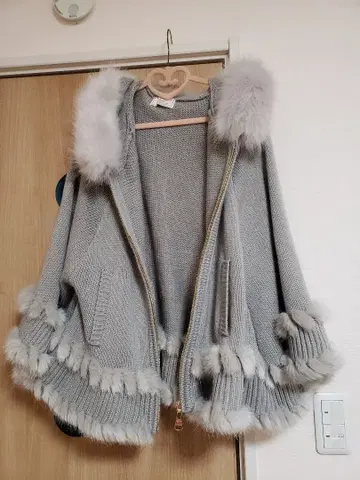 귀여운 Rady 아우터 니트 판초