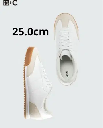 UNIQLO:C 스웨이드 콤비네이션 스니커즈