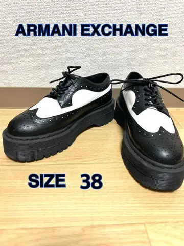 ARMANI EXCHANGE 청키힐 로퍼 38