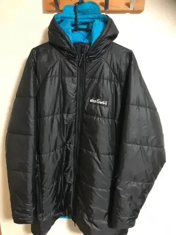 90s 와일드 띵스 USA제 플리마켓 다운 레어 미들 기장