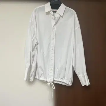 Spick and span 화이트 긴팔 셔츠