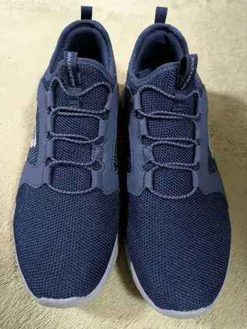 SKECHERS Memory Foam 네이비 스니커즈